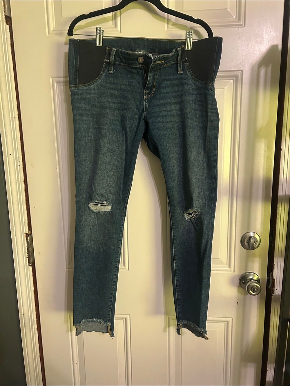 Isabel Maternity by Ingrid & Isabel Dark Blue Skinny Maternity Jeans